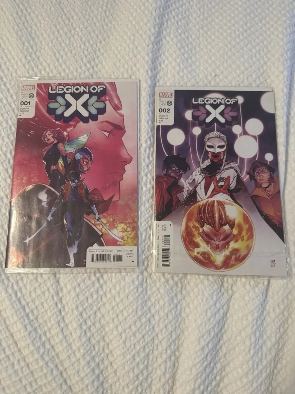 Lot of 2 Marvel Comics Legion of X Issue #1 #2 Nightcrawler Krakoa